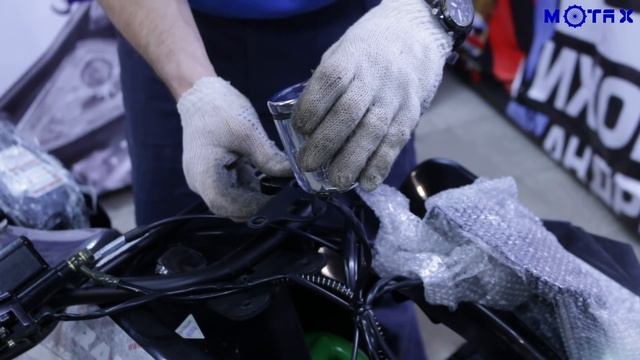 Сборка подросткового квадроцикла MOTAX Raptor Super Lux 125cc смотреть онлайн