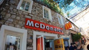 Турция г. Бодрум (Bodrum). Набережная Бодрума. Восточный базар