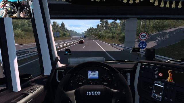 ETS2 Gameplay 4K Driving a Iveco Hi-Way 500 from A Coruña to Lisbon смотреть онлайн