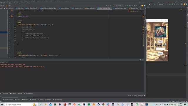 JAVA-FX BEGINNER/INTERMEDIATE LIBRARY TABLE VIEW смотреть онлайн