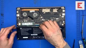 Разборка ноутбука Xiaomi Mi Notebook Air 13,3. Замена батареи Xiaomi Mi Notebook Air 13,3. Чистка.