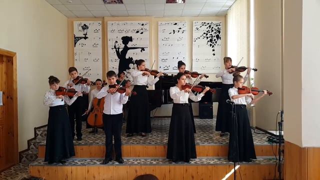 Ансамбль скрипачей "Мелодия". Наши таланты. смотреть онлайн