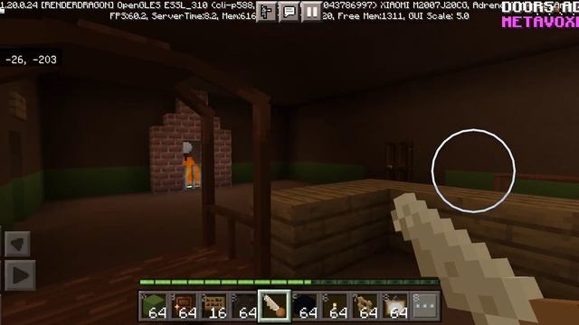 карта DOORS ? моя карта (разработка) #minecraft смотреть онлайн