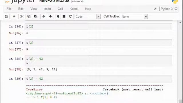 Listen und Tupel in Python смотреть онлайн