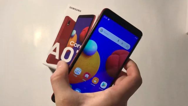 Samsung Galaxy A01 (A013) Core Red / Fast Review / unboxing смотреть онлайн