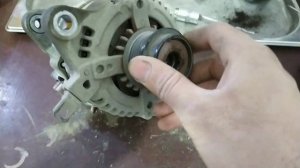 Toyota Corolla 150 ремонт генератора шум в генераторе