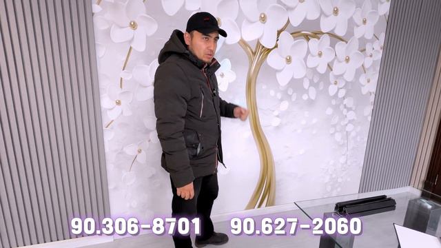 НАТЯЖНОЙ ПОТОЛОК, МДФ ЭШИК, ФОТО ОБОИ, ТЕМИР ЭШИКЛАР КВАРТИРАГА 2023 ЙИЛГИ НАРХИ БИЛАН ТАНИШИНГ смотреть онлайн