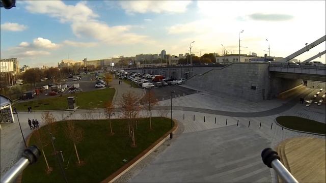 Крымская набережная после реконструкции с воздуха смотреть онлайн