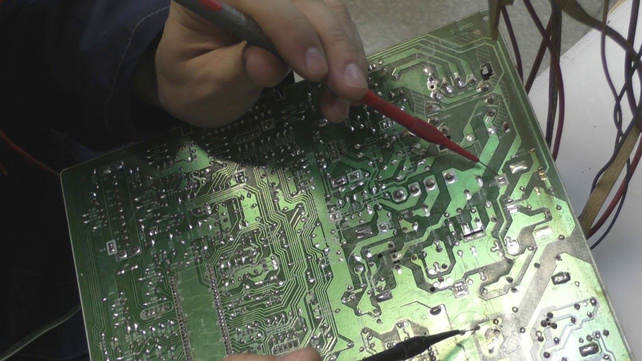 повторный ремонт телевизора polar 51ctv4011 ( шасси S0805) смотреть онлайн