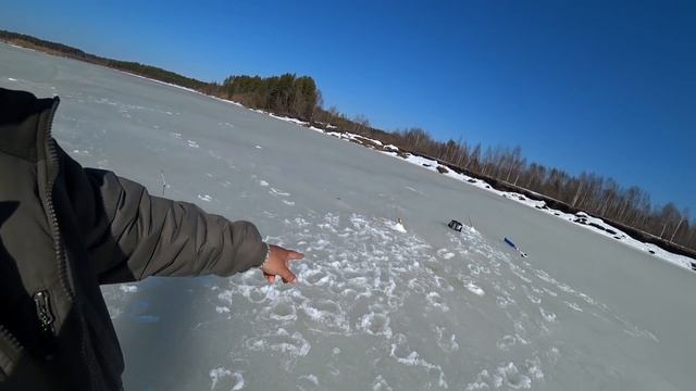 ЭТА СНАСТЬ, ЛОВИТ ВСЁ И ВЕЗДЕ! РЫБАЛКА В 300 МЕТРОВ ОТ ДОМА, ПО ПОСЛЕДНЕМУ ЛЬДУ \ ЖАРЕНАЯ СОРОГА!!! смотреть онлайн