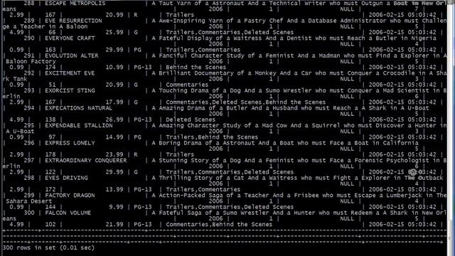 Data Mining Mysql 1 de 4 смотреть онлайн