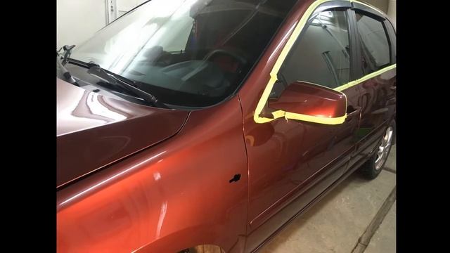 Полная полировка системой optimum hyper correction system и нанесение жидкого стекла на кузов. смотреть онлайн