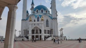 Мечеть Кул Шариф в Казанском Кремле Вахитовский район в Казани (Видео в 4K Казань)