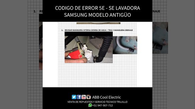 😲ERROR 5E LAVADORA SAMSUNG, ERROR SE LAVADORA SAMSUNG, CODIGO DE ERROR 5E LAVADORA SAMSUNG QUE HACE смотреть онлайн