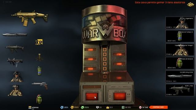 Warface - Gastando 60k em Warbox - Scar-l Não me quer смотреть онлайн