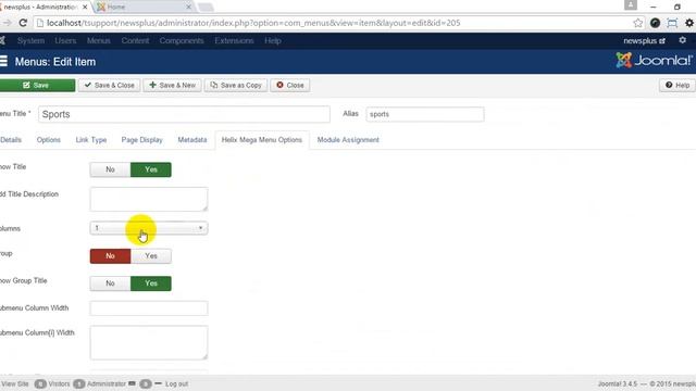 Newsplus mega menu settings смотреть онлайн