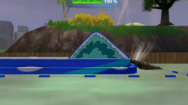 Zoo Tycoon 2 Marine Mania Trick Videos- California Sea Lion- Slide Down Slide смотреть онлайн