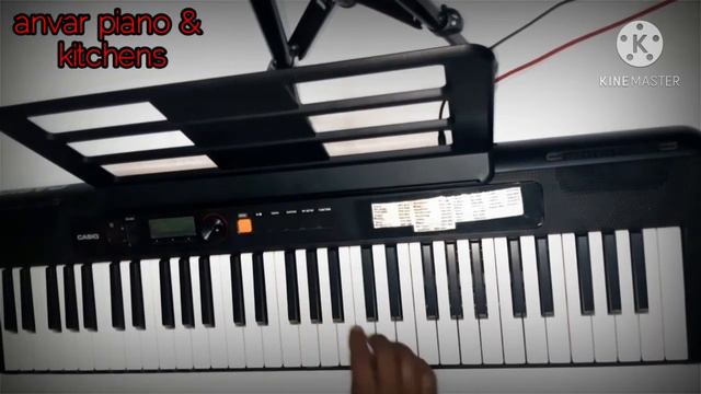 KANNANE KANNE......(PIANO) Tamil song....Easy to play..By anvar piano and kitchens смотреть онлайн