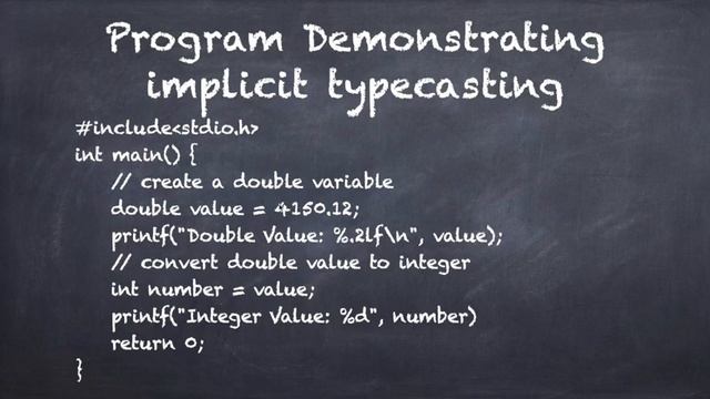 Lab 4 | BCSE102L and BCSE102P | Typecasting смотреть онлайн