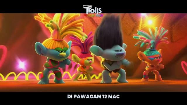TROLLS WORLD TOUR | Dance Off | Di Pawagam 12 Mac смотреть онлайн