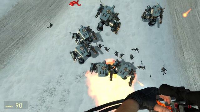 Huggy Wuggy vs Mechs /Garry's Mod смотреть онлайн