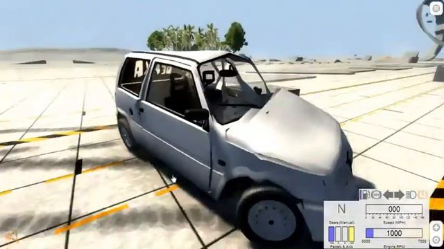 Lada OKA 1111  BELKA  Crashtest  BeamNG.drive + Downloadlink