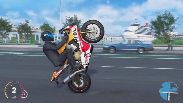 WHEELIE Practice | Suzuki, Honda, Kawasaki | The Crew 2 - Gameplay (PS5) “4K” 60FPS смотреть онлайн