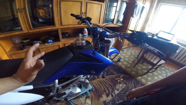 Не большой ремонт питбайка, в следующей части будем делать мотор!) смотреть онлайн