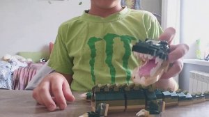 Первая часть обзора лего набора 3в1 крокодил?