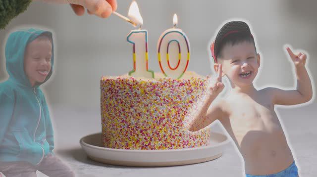 Видеопоздравление сыну в День Рождения на 10 лет смотреть онлайн