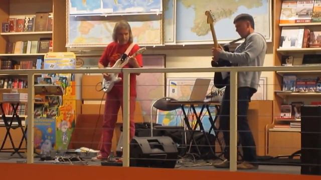 Blues Jam Session Владимир Бурхель и Сергей Чайкин 15.05.2013 смотреть онлайн