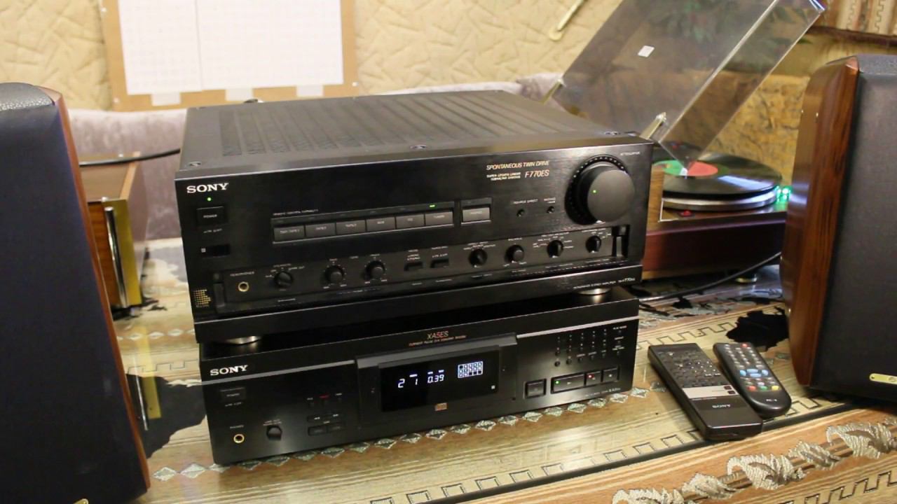 Обзор транзисторных усилителей. SONY TA F770ES смотреть онлайн