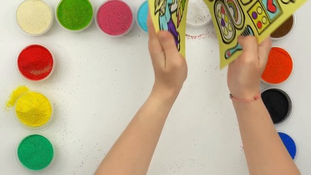 Sand painting Makeup beauty + more Children's Videos for Kids смотреть онлайн