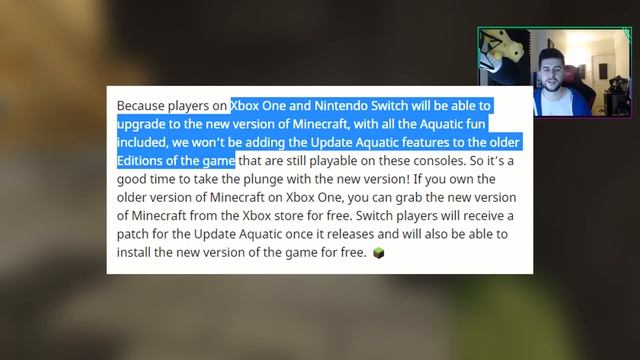 THE LAST EVER UPDATE!! Minecraft Xbox 360, PS3, WiiU - AQUATIC Update Coming (TU65 News)