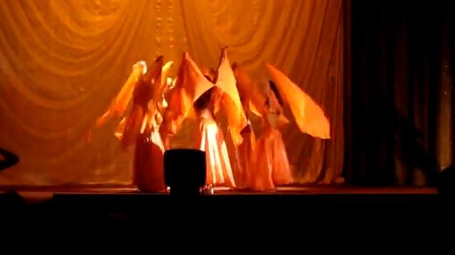 Апельсиновый Танец с разрезными платками смотреть онлайн