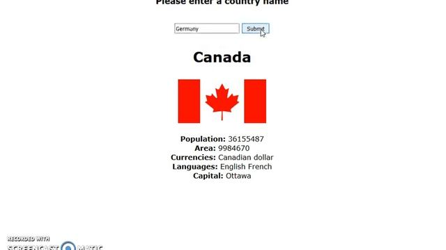 Country API смотреть онлайн