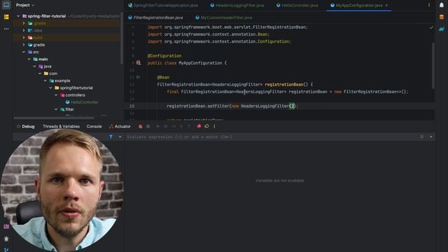 Spring Filters Series 6 - FilterRegistrationBean смотреть онлайн
