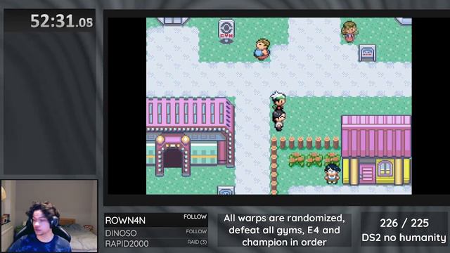 I tried a Pokemon Map Randomizer Speedrun смотреть онлайн