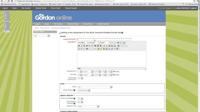 Moodle Tutorial: How to set up a unit/topic block and add resources and assignments смотреть онлайн