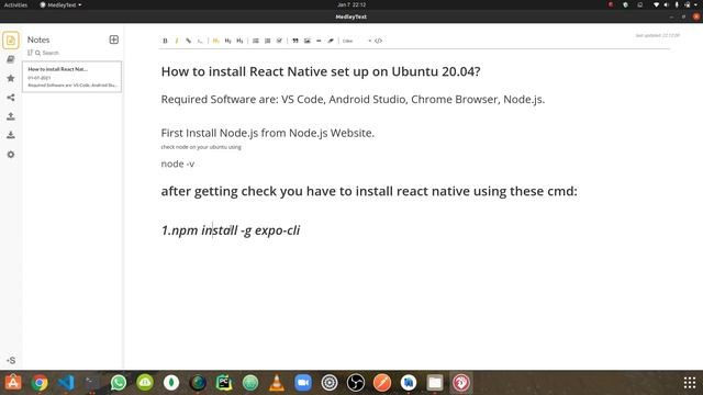 How to setup/install Expo CLI( command line interfrace ) for React Native on Ubuntu/Linux(20.04)? смотреть онлайн