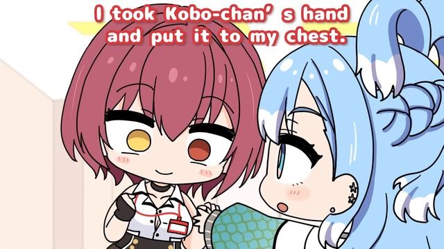 Kobo is verrrry interested in Marine’s melons【Hololive AnimatedClip/Eng sub】【Marine/Kobo】 смотреть онлайн