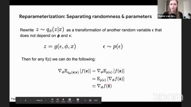 2021 3.1 Variational inference, VAE's and normalizing flows - Rianne van den Berg смотреть онлайн
