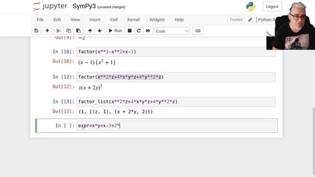 Python simbólico con SymPy 3 смотреть онлайн