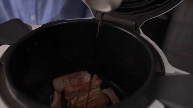Coaste de porc dulci acrișoare preparate la Cook4me+ CY851130 смотреть онлайн
