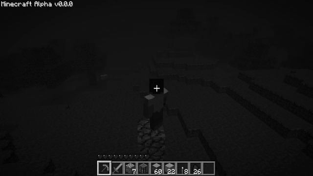 ?Беги если увидишь его на этой версии майнкрафт? |Minecraft Alpha v0.0.0| Майнкрафт крипипаста #5 смотреть онлайн