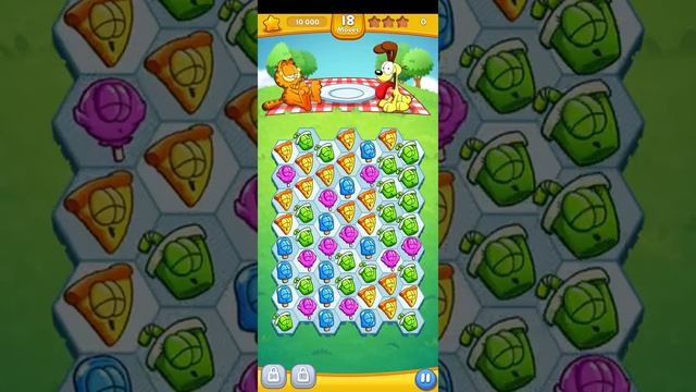 Garfield Snack Time Match 3 Kids Game Review 1080p Official Promineo смотреть онлайн
