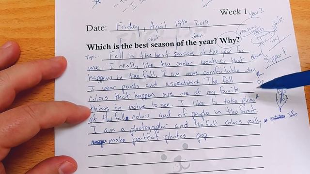 What is your Favorite Season Paragraph Essay смотреть онлайн