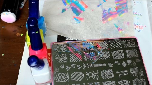 nail stamping: how to get a multi - color stamp | nail tutorial смотреть онлайн