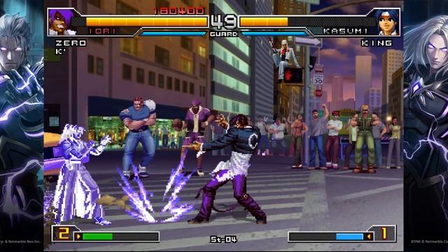 King of Fighters 2002 UM - Orochi Iori Playthrough (Steam) смотреть онлайн