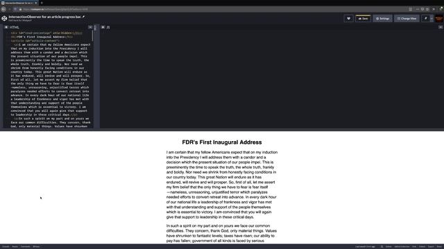Episode 1: The IntersectionObserver API смотреть онлайн